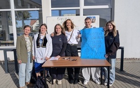 Galeria aktualności Targi Kariery i Pasji w PCKZiU w Pucku. Edukacja spotkała się z praktyką 4