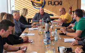 Galeria aktualności Powiatowy Zesp&oacute;ł Zarządzania Kryzysowego - przygotowania do zimy 2026 1