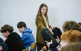 Galeria aktualności Nowy budynek i trzy specjalistyczne pracownie w PZS Kłanino 5