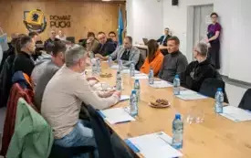 Galeria aktualności Powiat Pucki szkoli geodet&oacute;w: Warsztaty z tworzenia plik&oacute;w GML w TurboMap 1