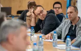 Galeria aktualności Powiat Pucki szkoli geodet&oacute;w: Warsztaty z tworzenia plik&oacute;w GML w TurboMap 2