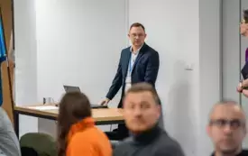 Galeria aktualności Powiat Pucki szkoli geodet&oacute;w: Warsztaty z tworzenia plik&oacute;w GML w TurboMap 5
