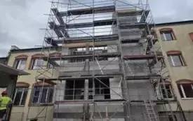 Galeria aktualności Z placu budowy: powstaje winda dla uczni&oacute;w SOSW w Pucku 1