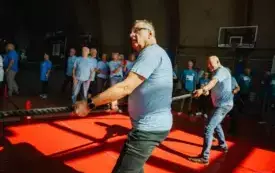 Galeria aktualności III Powiatowa Senioriada. Seniorzy z Powiatu Puckiego wykazali się formą w Kosakowie. 32