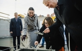 Galeria aktualności Wmurowanie kamienia węgielnego pod rozbudowę Szpitala Puckiego 2
