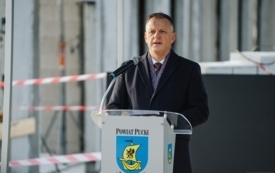 Galeria aktualności Wmurowanie kamienia węgielnego pod rozbudowę Szpitala Puckiego 3