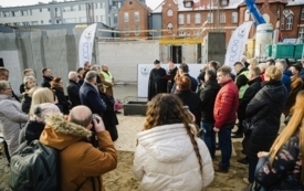 Galeria aktualności Wmurowanie kamienia węgielnego pod rozbudowę Szpitala Puckiego 16