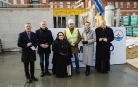 Galeria aktualności Wmurowanie kamienia węgielnego pod rozbudowę Szpitala Puckiego 18