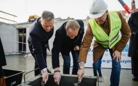 Galeria aktualności Wmurowanie kamienia węgielnego pod rozbudowę Szpitala Puckiego 19