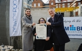 Galeria aktualności Wmurowanie kamienia węgielnego pod rozbudowę Szpitala Puckiego 22