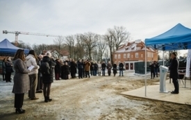 Galeria aktualności Wmurowanie kamienia węgielnego pod rozbudowę Szpitala Puckiego 27