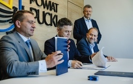 Galeria aktualności Kiedy ruszą prace na trasie Puck&ndash;Błądzikowo? Podpisano umowę z wykonawcą inwestycji 6