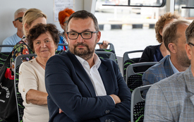 Galeria aktualności Elektryczny tramwaj wodny otrzymał imię. &bdquo;Bańtka&rdquo; wypłynęła na Zatokę Pucką 16