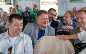 Galeria aktualności Elektryczny tramwaj wodny otrzymał imię. &bdquo;Bańtka&rdquo; wypłynęła na Zatokę Pucką 30