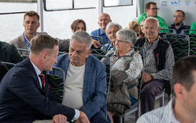 Galeria aktualności Elektryczny tramwaj wodny otrzymał imię. &bdquo;Bańtka&rdquo; wypłynęła na Zatokę Pucką 32
