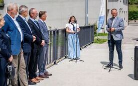 Galeria aktualności Wierzchucino: Nowa przeprawa nad Bychowską Strugą oficjalnie otwarta 7