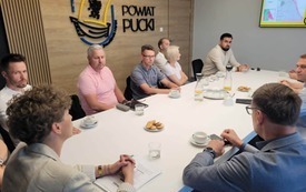 Galeria aktualności Trzy powiaty wsp&oacute;lnie o rozwoju sieci szlak&oacute;w rowerowych 2