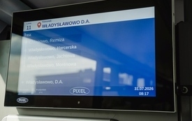 Galeria aktualności Dwa nowe autobusy elektryczne wyjechały na drogi puckiego 7
