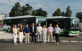 Galeria aktualności Dwa nowe autobusy elektryczne wyjechały na drogi puckiego 11