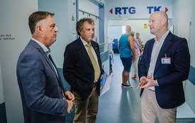 Galeria aktualności Wiceminister Jacek Karnowski z wizytą w Szpitalu Puckim. Rozmowy o rozwoju plac&oacute;wki i efektach inwestycji 2