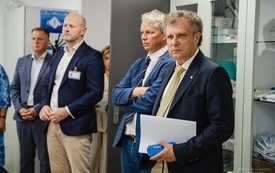 Galeria aktualności Wiceminister Jacek Karnowski z wizytą w Szpitalu Puckim. Rozmowy o rozwoju plac&oacute;wki i efektach inwestycji 9