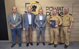 Galeria aktualności Sprawny system ostrzegania mieszkańc&oacute;w. Powiat Pucki i straż pożarna podpisały porozumienie 2