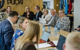 Galeria aktualności Radni Powiatu Puckiego przed kolejną sesją. Rozmowy o metropolii i rozwoju Ziemi Puckiej 5