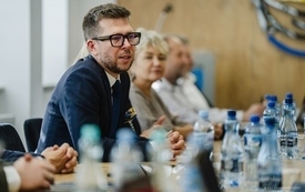 Galeria aktualności Radni Powiatu Puckiego przed kolejną sesją. Rozmowy o metropolii i rozwoju Ziemi Puckiej 13