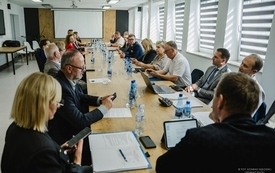 Galeria aktualności Radni Powiatu Puckiego przed kolejną sesją. Rozmowy o metropolii i rozwoju Ziemi Puckiej 14