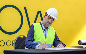 Galeria aktualności Baza serwisowa BC-Wind powstaje we Władysławowie. Kamień węgielny pod inwestycję Ocean Winds 9