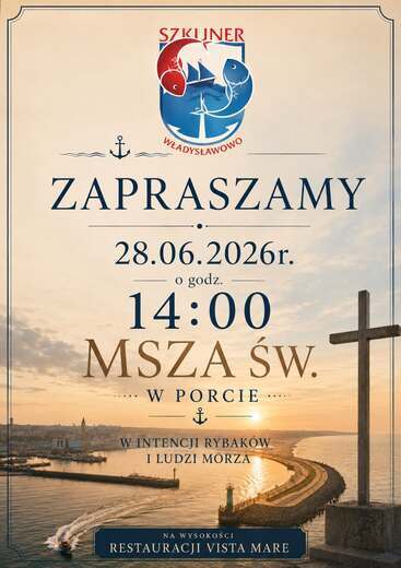 Msza Święta w intencji ludzi morza w Porcie Władysławowo