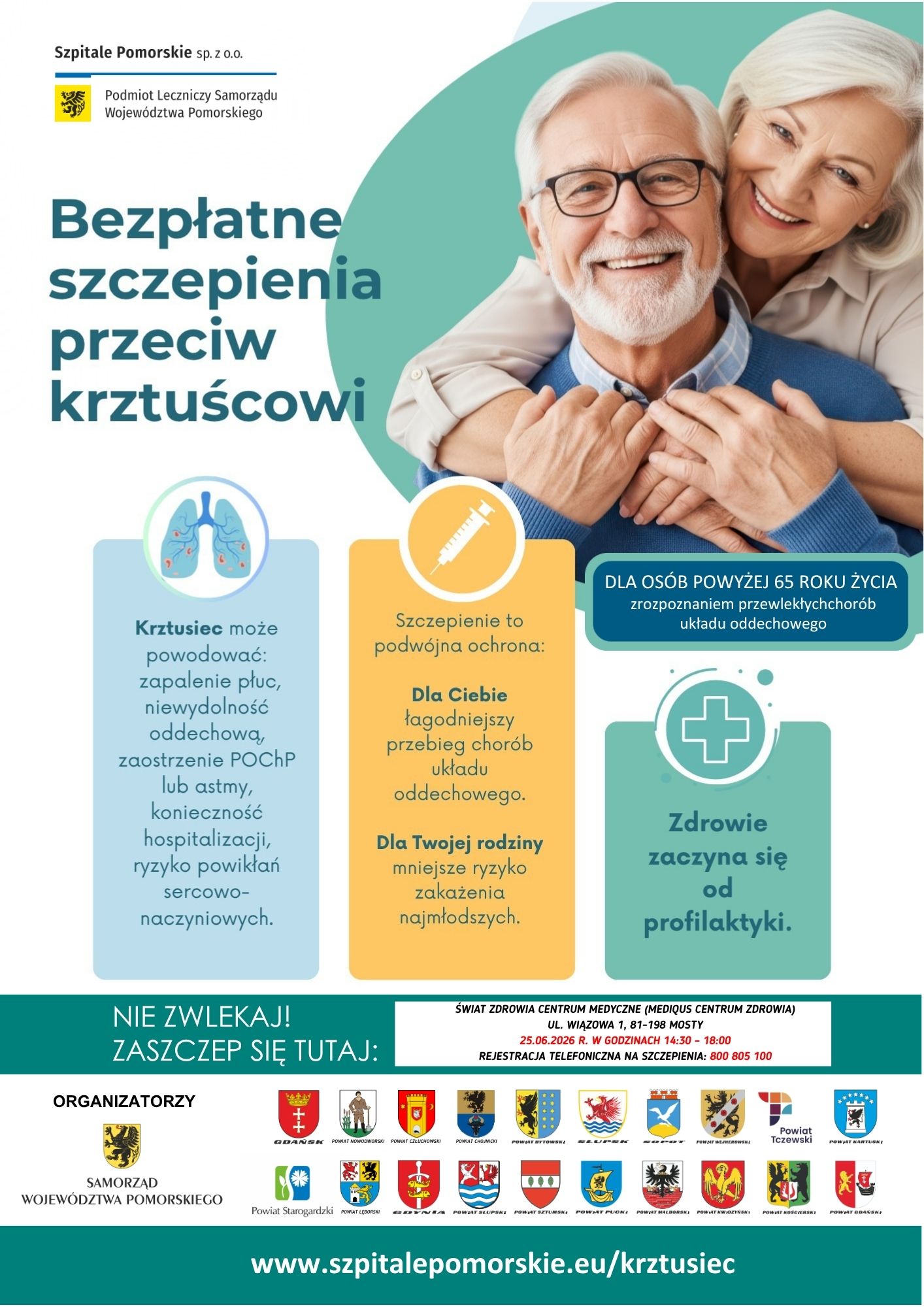 szczepienia krztusiec powiat pucki