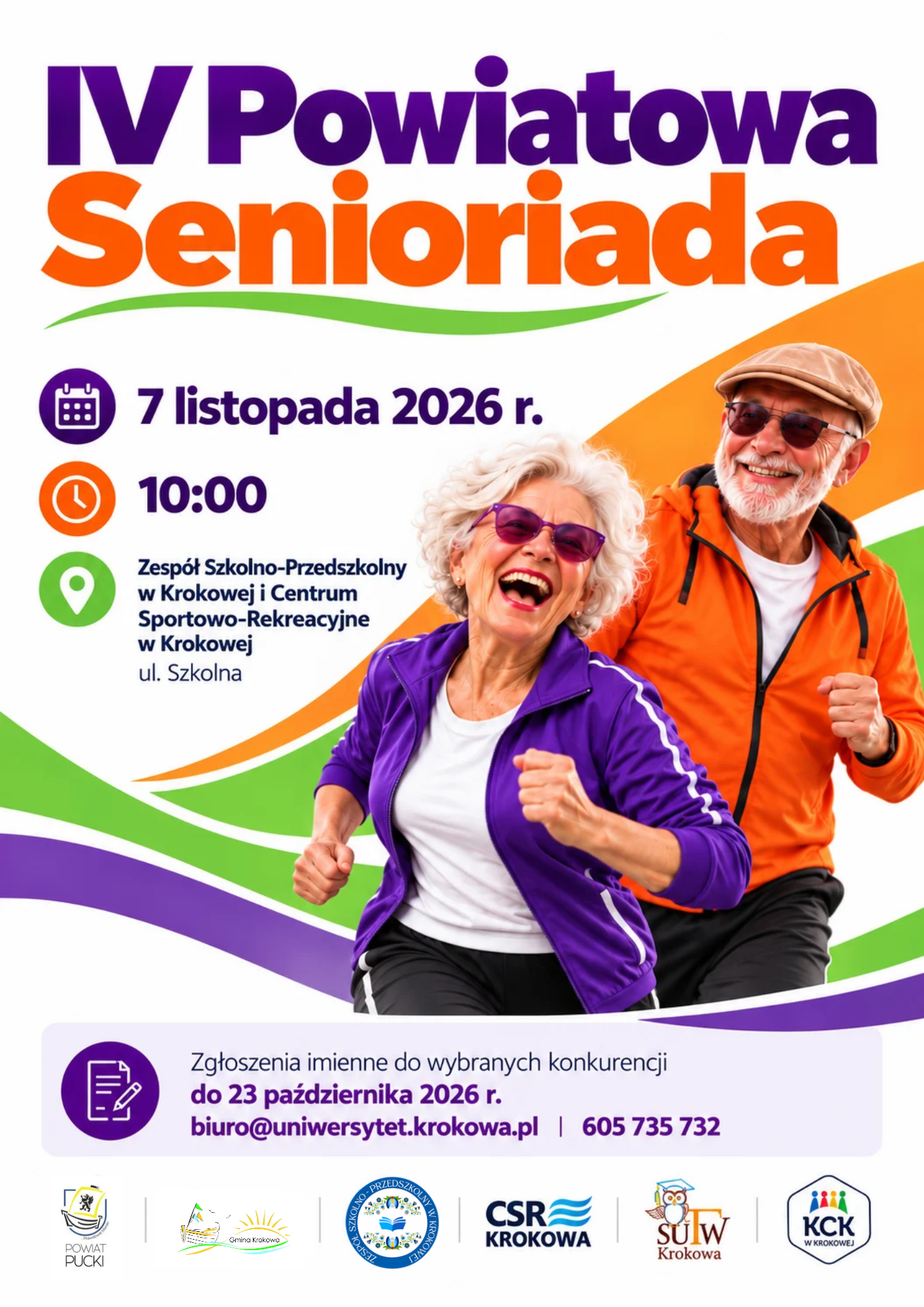 IV powiatowa senioriada w&nbsp;Krokowej