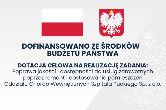 oddział chorób wewnętrznych dofinansowanie z budżetu państwa