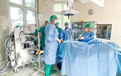Zdjęcie do Chirurdzy ze Szpitala Puckiego szkolili z zakresu leczenia przepuklin