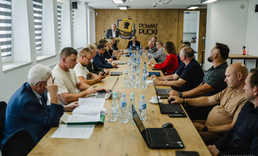 Posiedzenie komisji Rady Powiatu Puckiego, wrzesień 2026