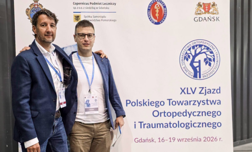 Ortopedzi ze szpitala puckiego  na XLV Zjeździe PTOiTr 
