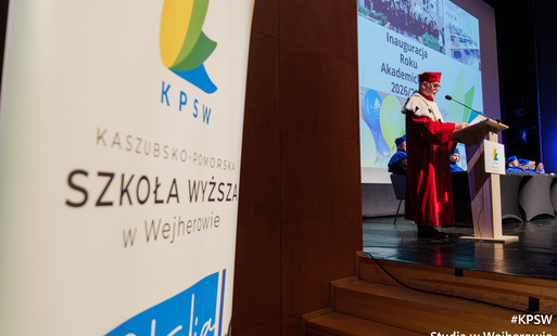Inauguracja roku akademickiego 2026/2027 w Kaszubsko-Pomorskiej Szkole Wyższej w Wejherowie.