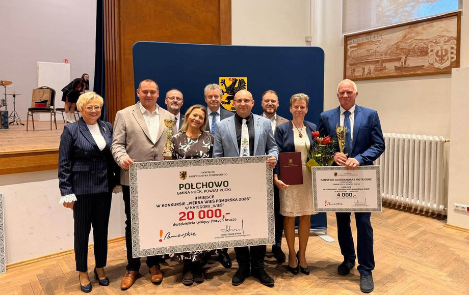 Sukces Połchowa w konkursie Piękna Wieś Pomorska 2026